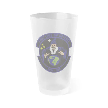 101st Information Warfare Flight (U.S. Air Force) Frosted Pint Glass 16oz 16oz Frosted - Go Mug Yourself