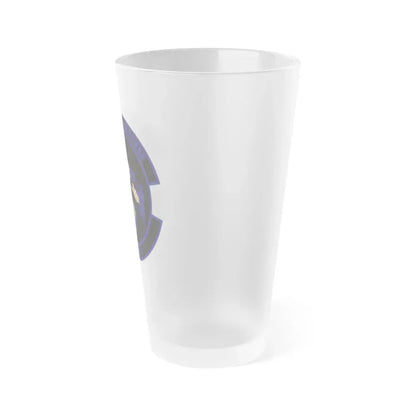 101st Information Warfare Flight (U.S. Air Force) Frosted Pint Glass 16oz - Go Mug Yourself
