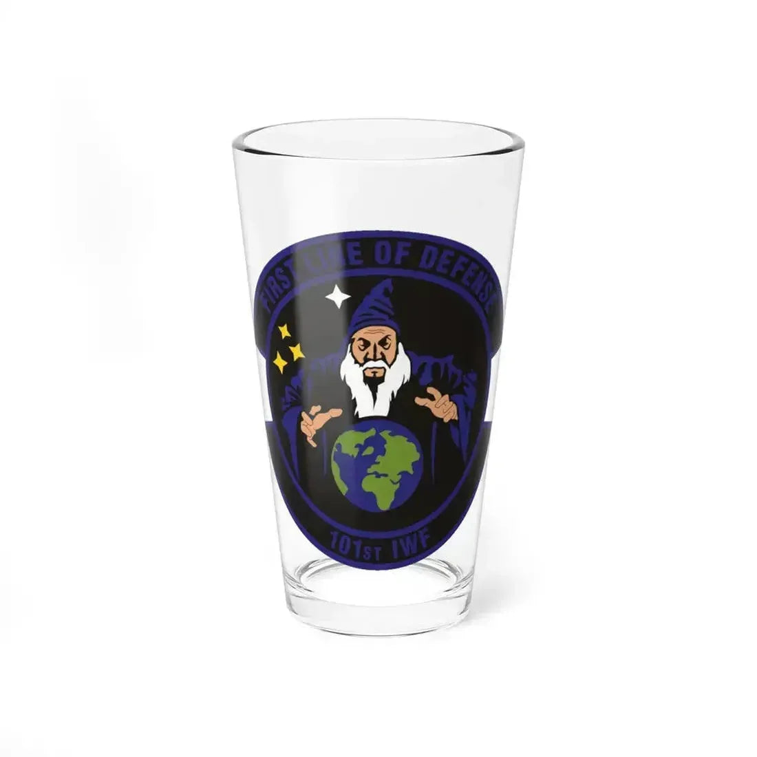 101st Information Warfare Flight (U.S. Air Force) Pint Glass 16oz 16oz - Go Mug Yourself