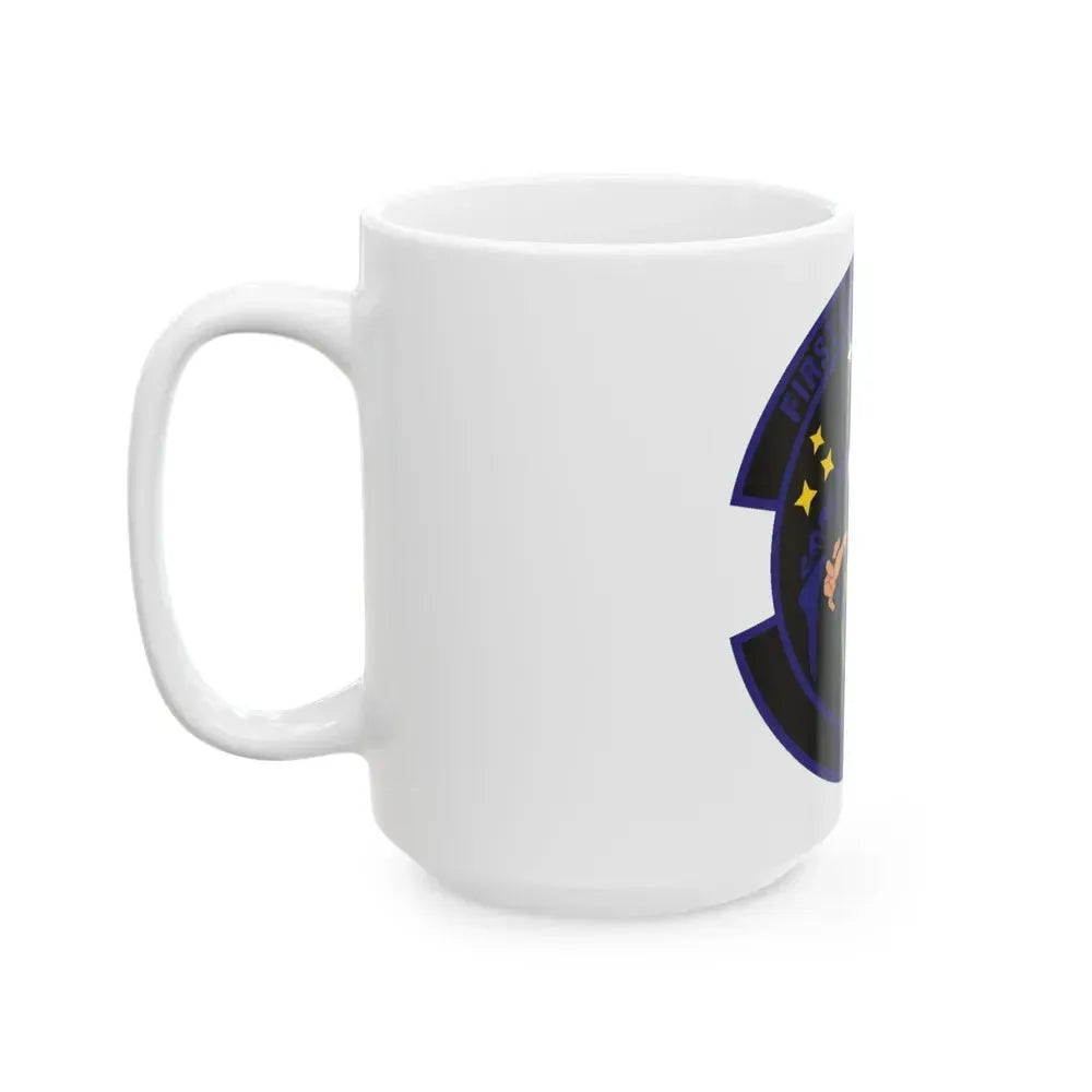 101st Information Warfare Flight (U.S. Air Force) White Coffee Mug - Go Mug Yourself