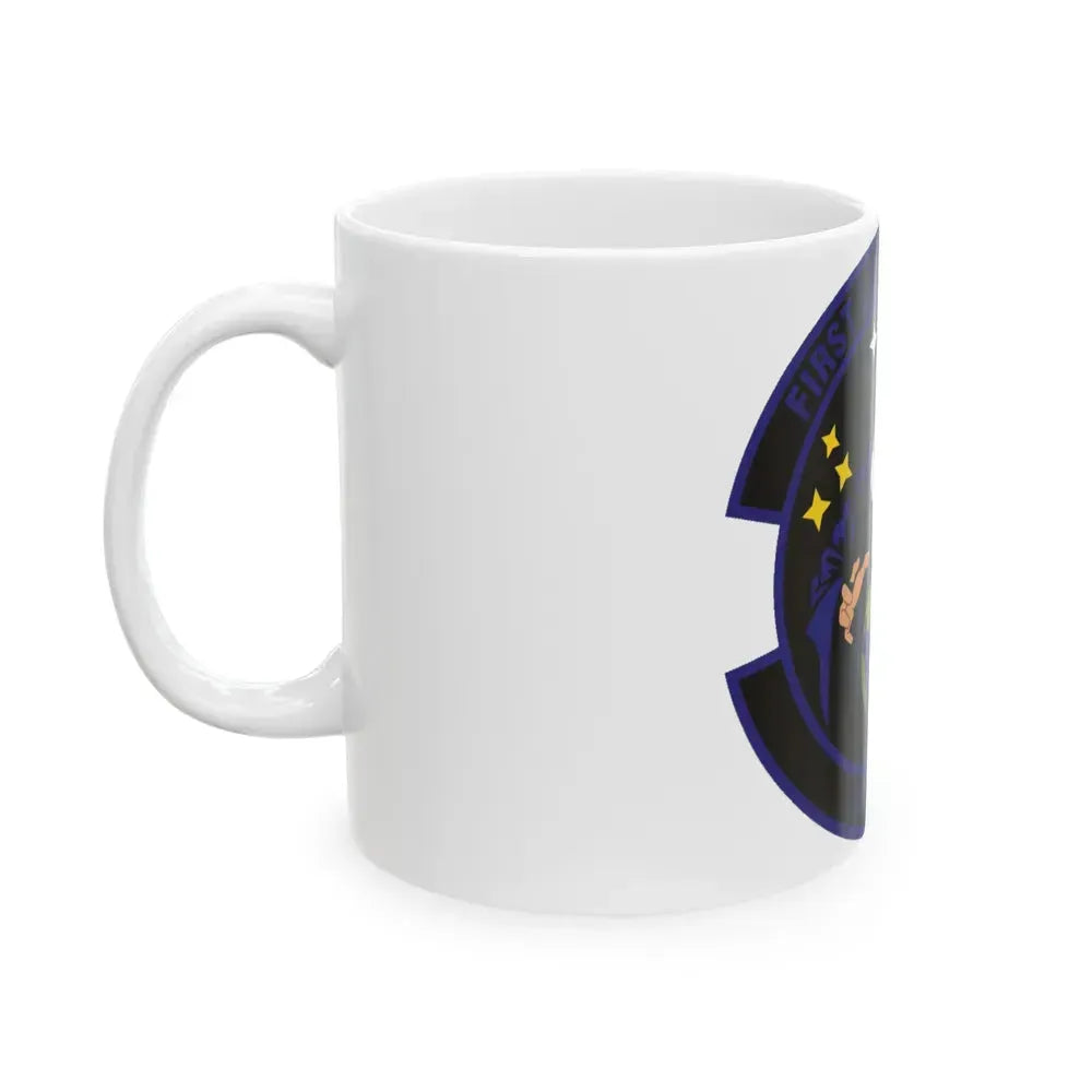 101st Information Warfare Flight (U.S. Air Force) White Coffee Mug - Go Mug Yourself