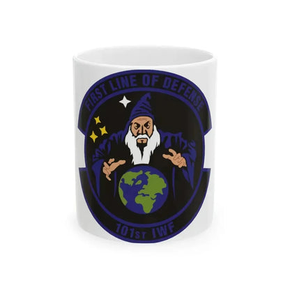 101st Information Warfare Flight (U.S. Air Force) White Coffee Mug - Go Mug Yourself