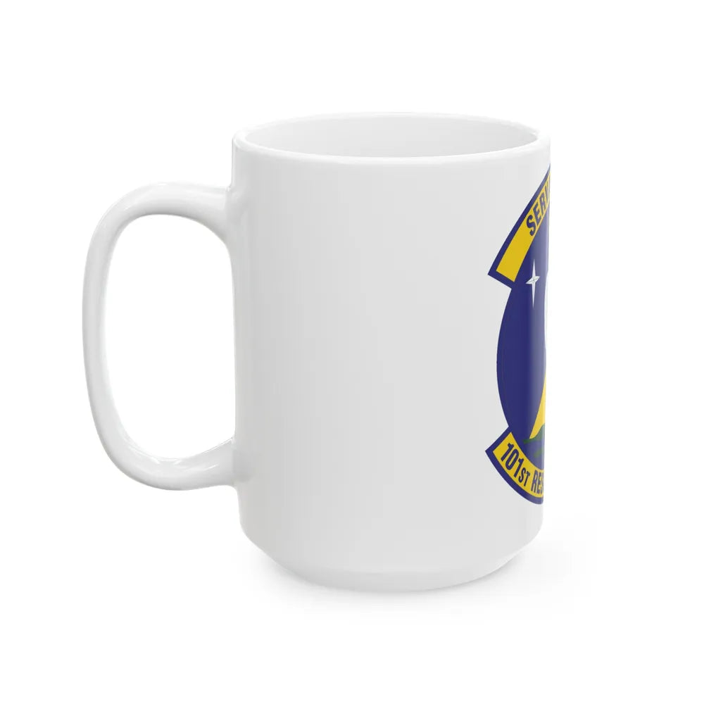 101st Rescue Squadron (U.S. Air Force) White Coffee Mug-Go Mug Yourself