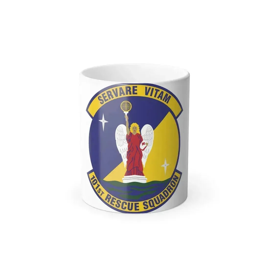 101st Rescue Squadron (U.S. Air Force) Color Changing Coffee Mug 11oz - Go Mug Yourself