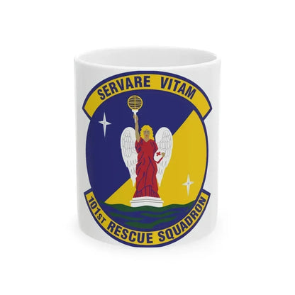 101st Rescue Squadron (U.S. Air Force) White Coffee Mug 11oz - Go Mug Yourself
