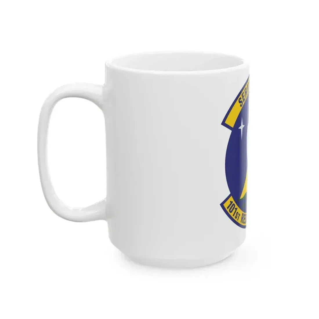 101st Rescue Squadron (U.S. Air Force) White Coffee Mug - Go Mug Yourself