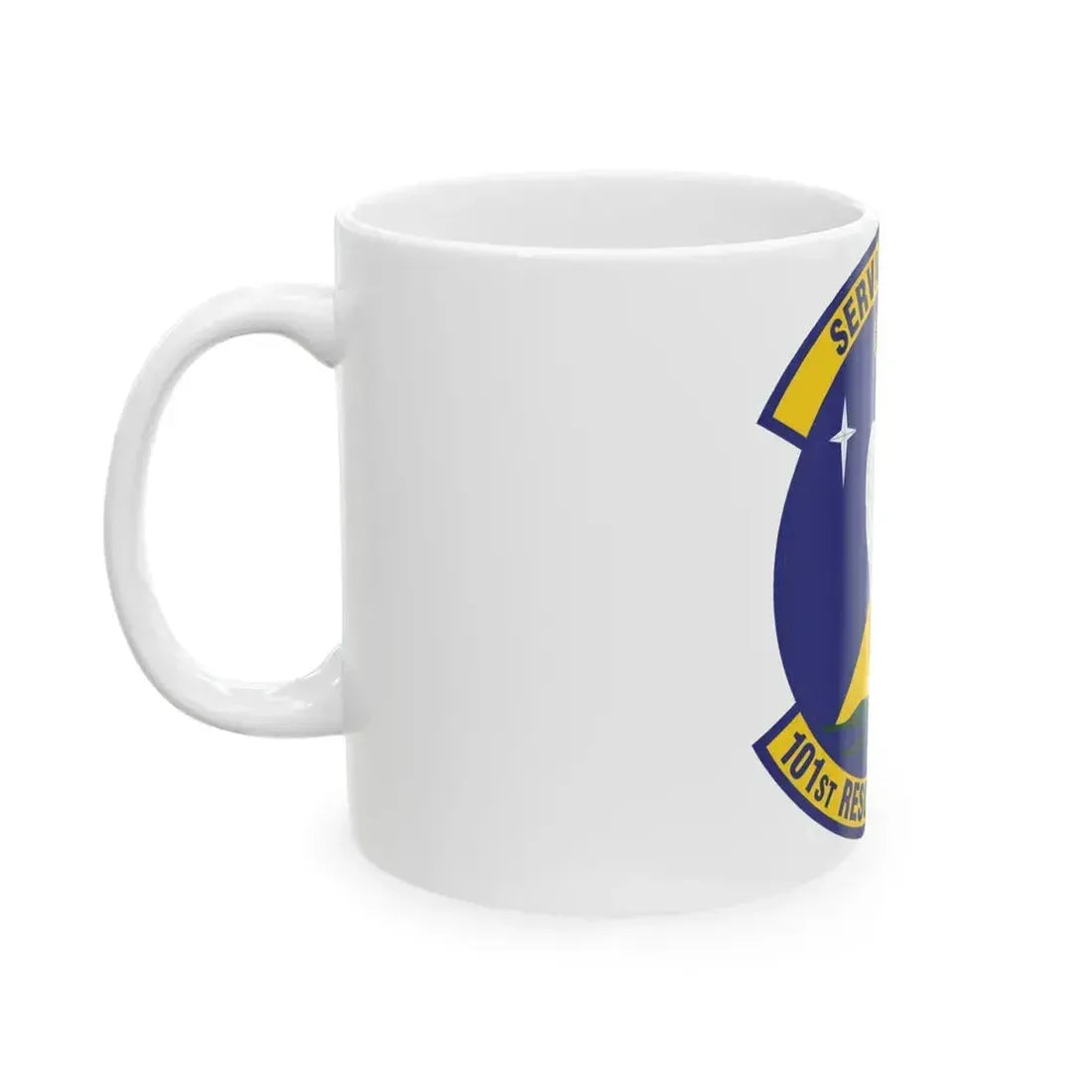 101st Rescue Squadron (U.S. Air Force) White Coffee Mug - Go Mug Yourself