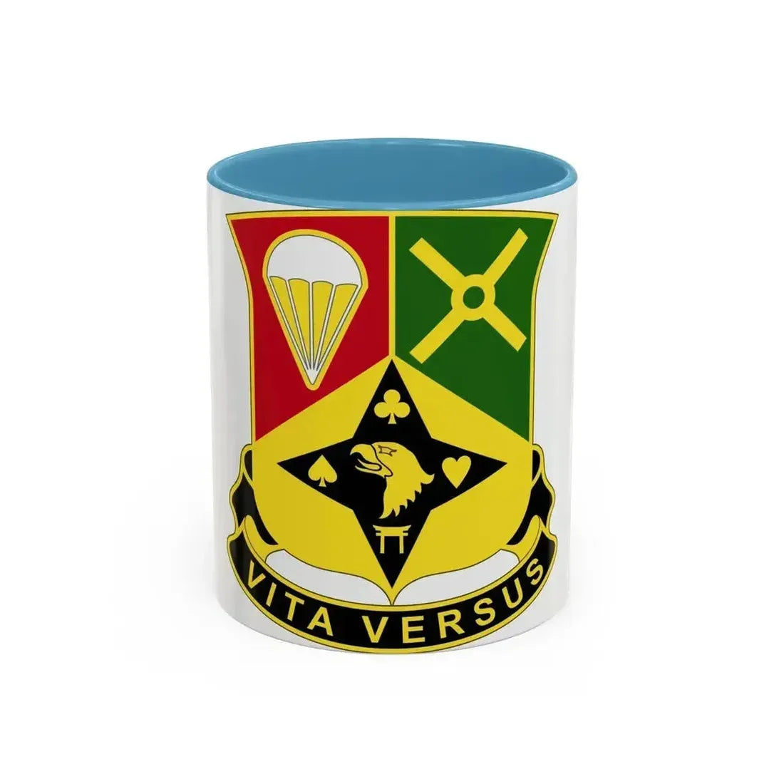 101st Sustainment Brigade 3 (U.S. Army) Accent Coffee Mug 11oz Light Blue - Go Mug Yourself