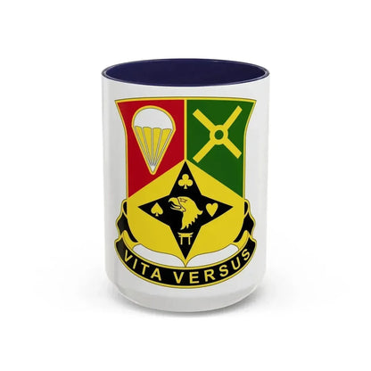 101st Sustainment Brigade 3 (U.S. Army) Accent Coffee Mug 15oz Navy - Go Mug Yourself