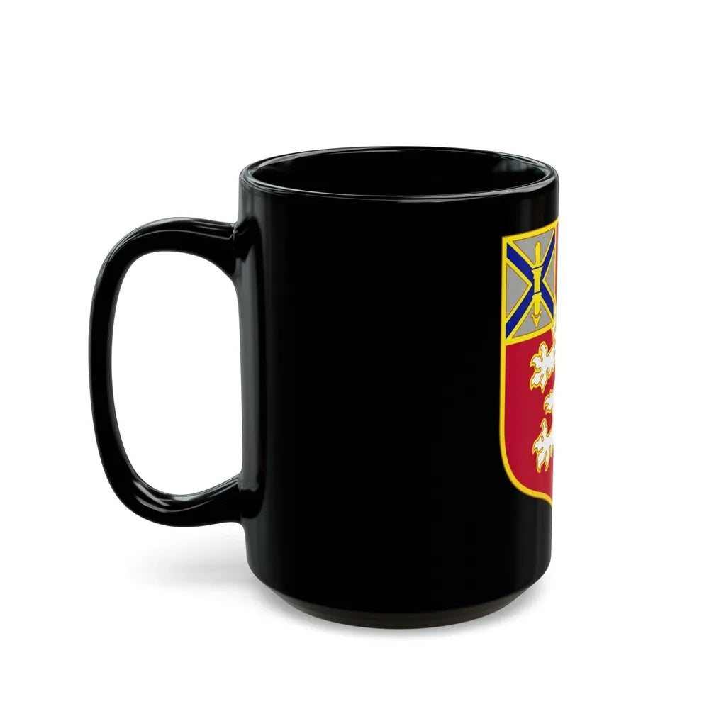 102 Engineer Battalion (U.S. Army) Black Coffee Mug-Go Mug Yourself