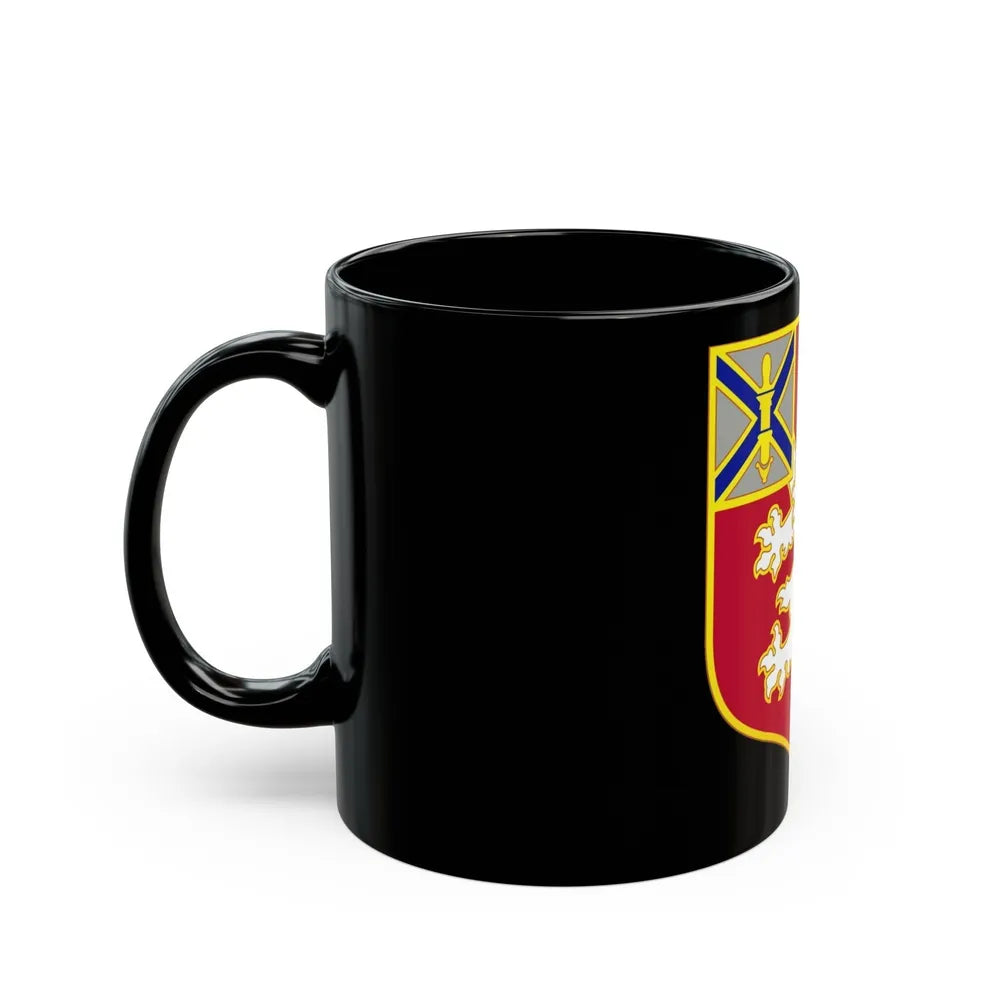 102 Engineer Battalion (U.S. Army) Black Coffee Mug-Go Mug Yourself