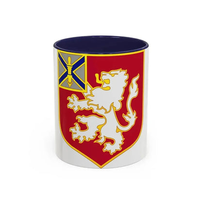 102 Engineer Battalion (U.S. Army) Accent Coffee Mug 11oz Navy - Go Mug Yourself