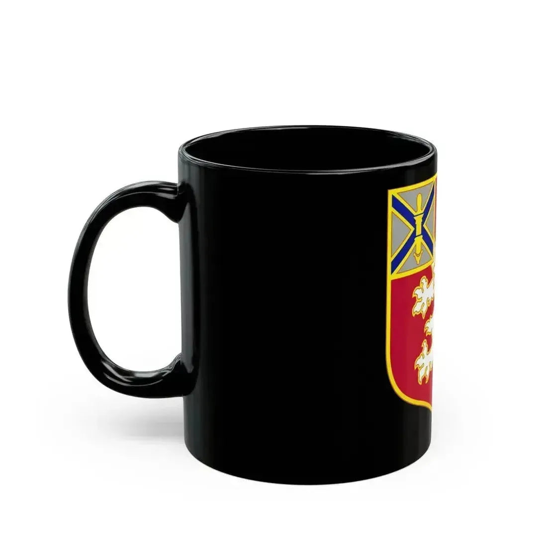 102 Engineer Battalion (U.S. Army) Black Coffee Mug - Go Mug Yourself