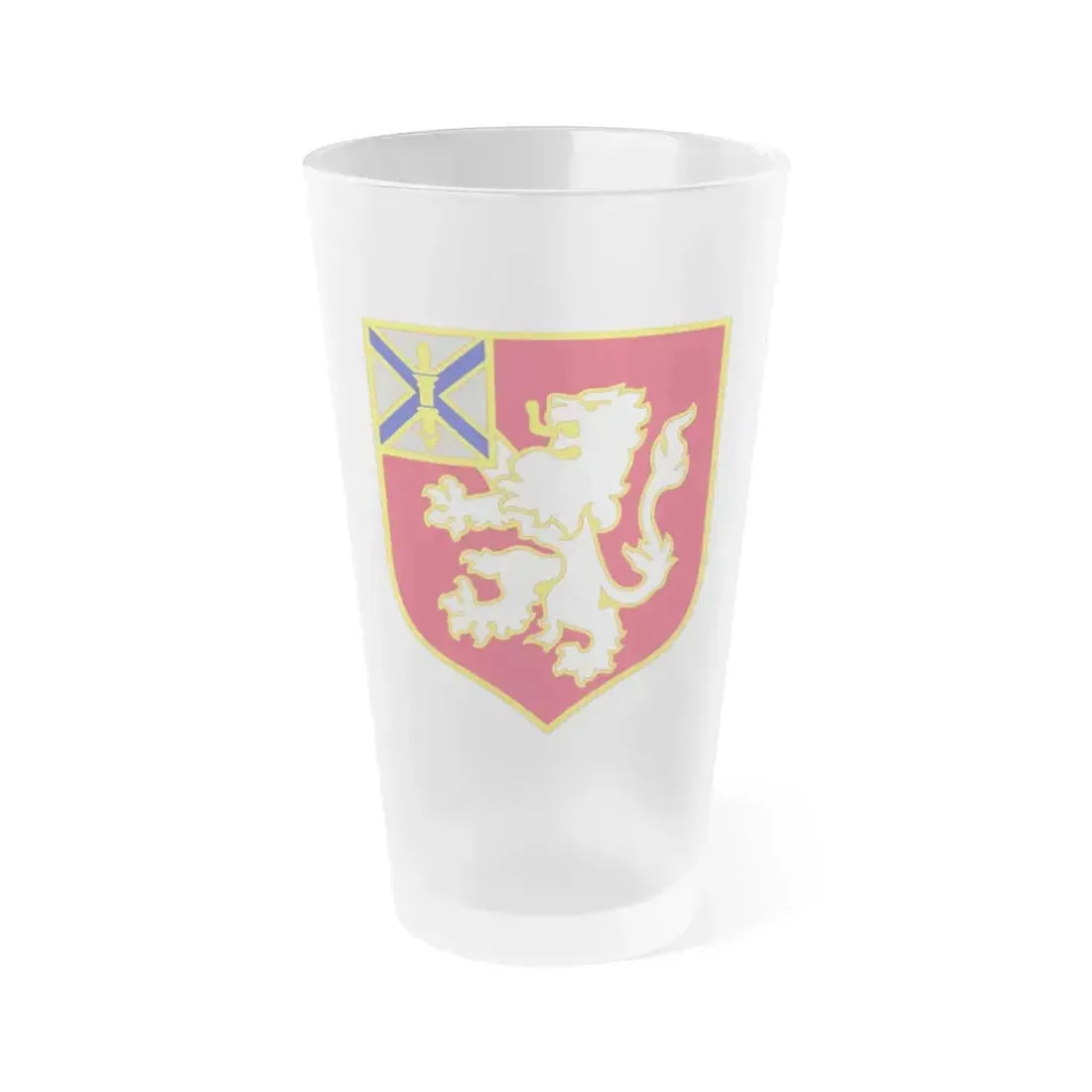 102 Engineer Battalion (U.S. Army) Frosted Pint Glass 16oz Default Title - Go Mug Yourself