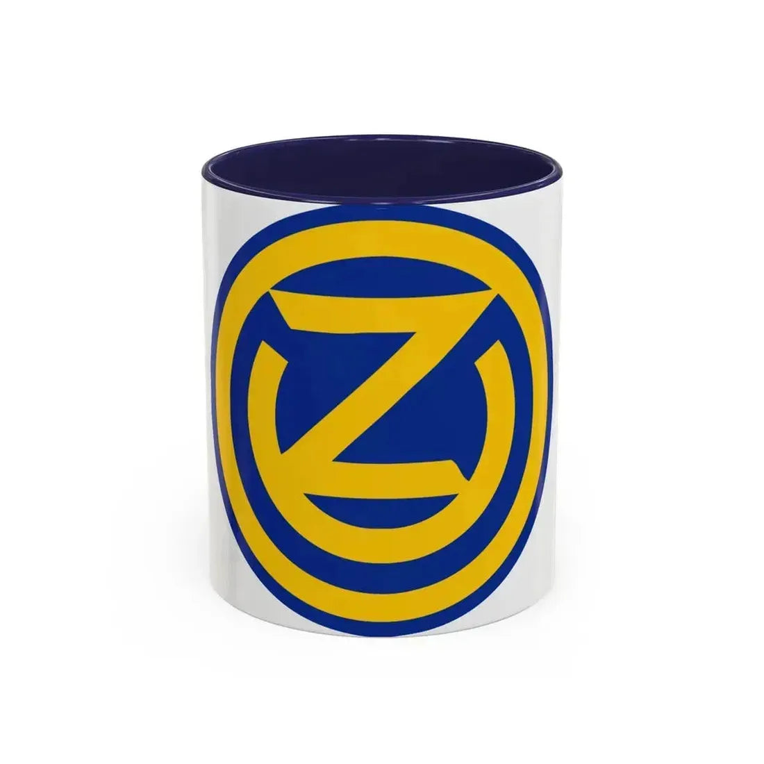102 INFANTRY DIVISION (U.S. Army) Accent Coffee Mug 11oz Navy - Go Mug Yourself