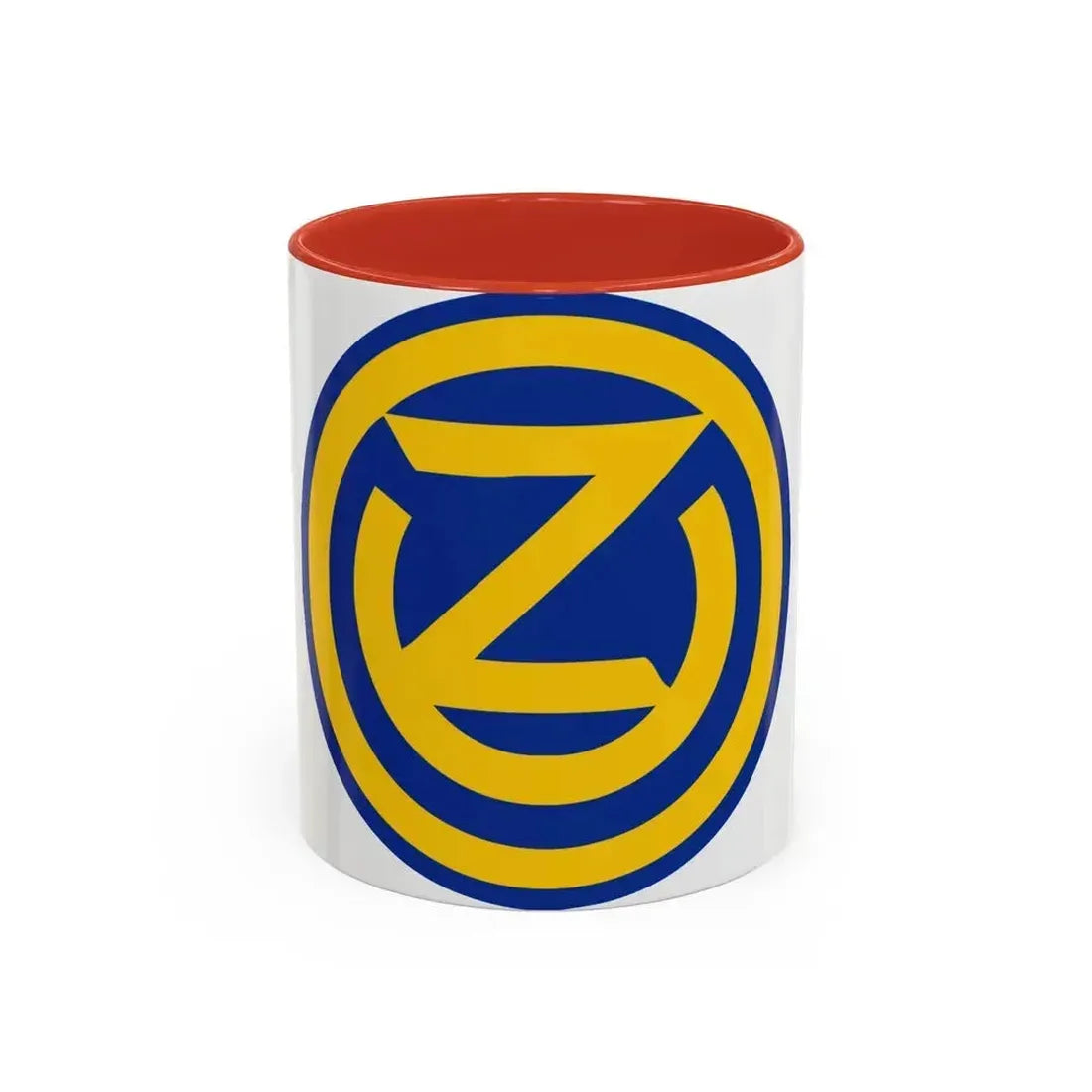 102 INFANTRY DIVISION (U.S. Army) Accent Coffee Mug 11oz Red - Go Mug Yourself