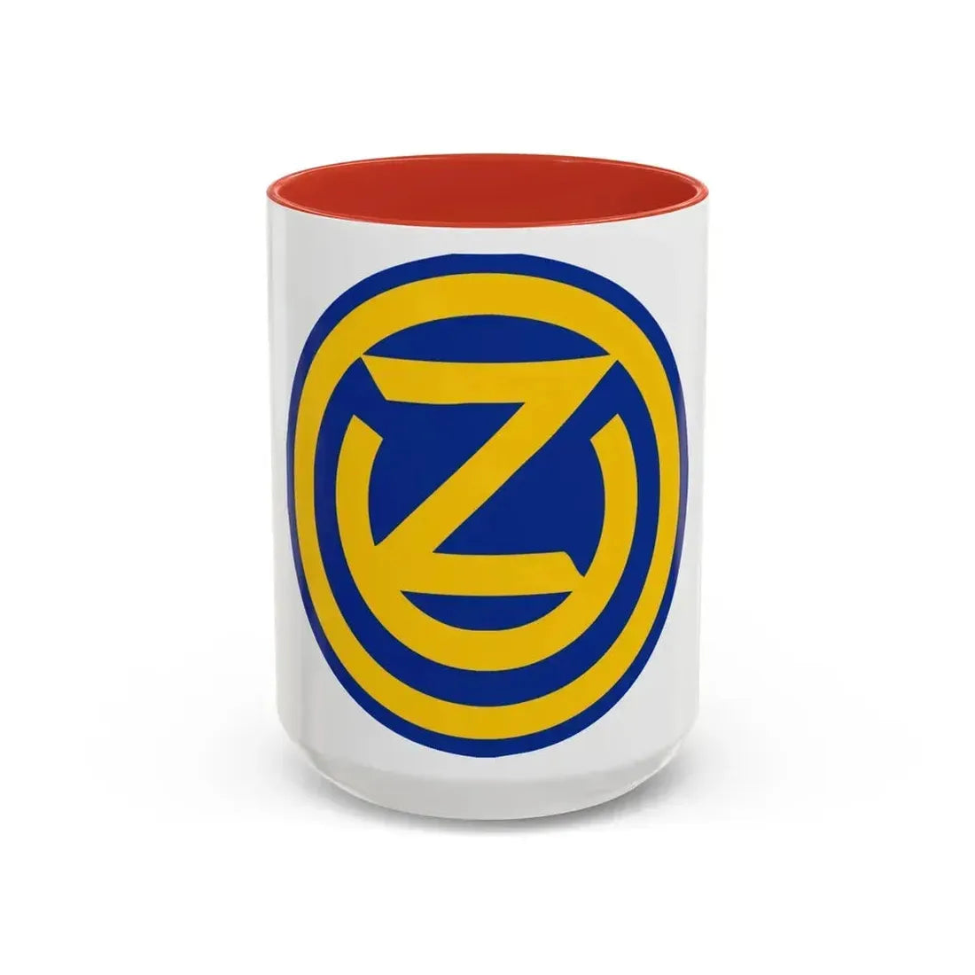 102 INFANTRY DIVISION (U.S. Army) Accent Coffee Mug 15oz Navy - Go Mug Yourself