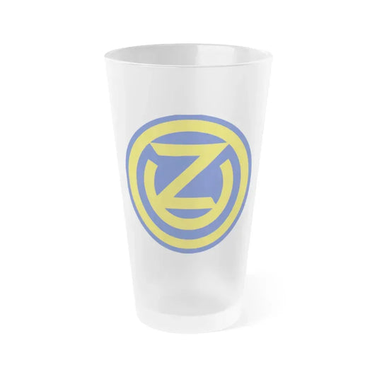 102 INFANTRY DIVISION (U.S. Army) Frosted Pint Glass 16oz Default Title - Go Mug Yourself