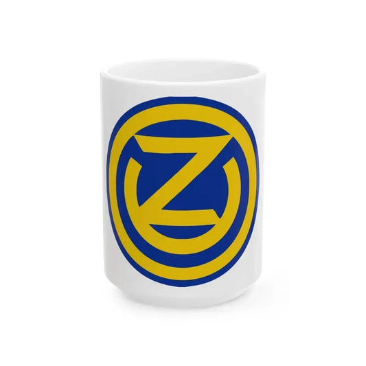 102 INFANTRY DIVISION (U.S. Army) White Coffee Mug 15oz - Go Mug Yourself