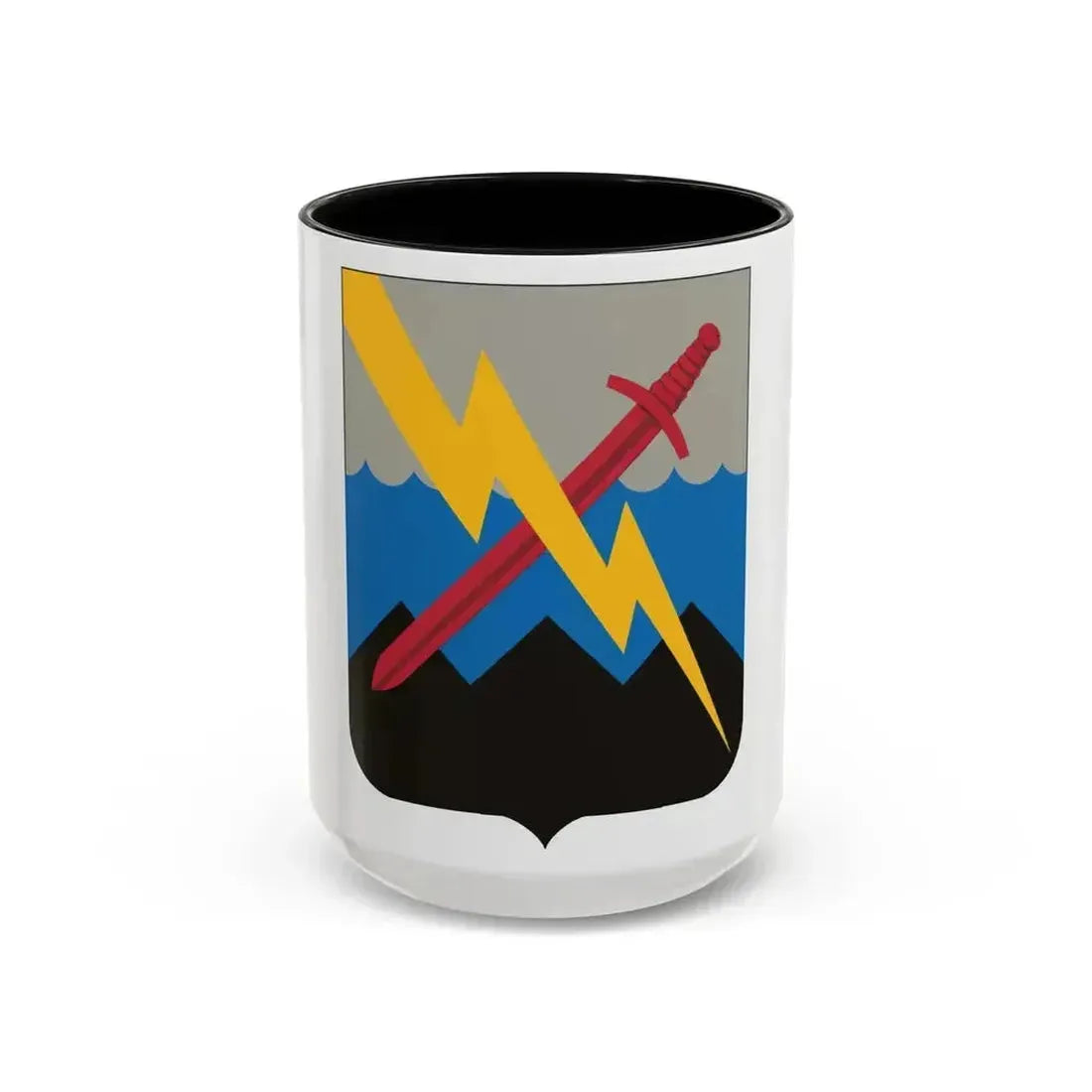 102 Military Intelligence Battalion 2 (U.S. Army) Accent Coffee Mug 15oz Black - Go Mug Yourself