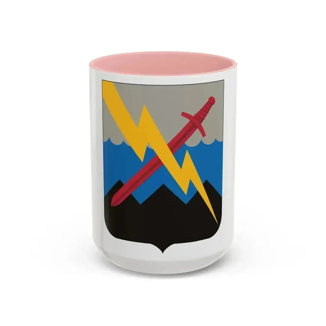 102 Military Intelligence Battalion 2 (U.S. Army) Accent Coffee Mug 15oz Pink - Go Mug Yourself
