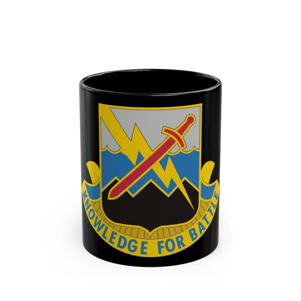 102 Military Intelligence Battalion (U.S. Army) Black Coffee Mug-11oz-Go Mug Yourself