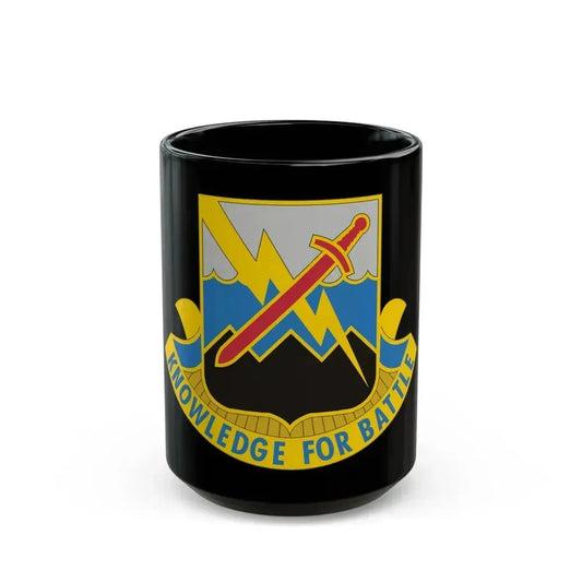 102 Military Intelligence Battalion (U.S. Army) Black Coffee Mug 15oz - Go Mug Yourself