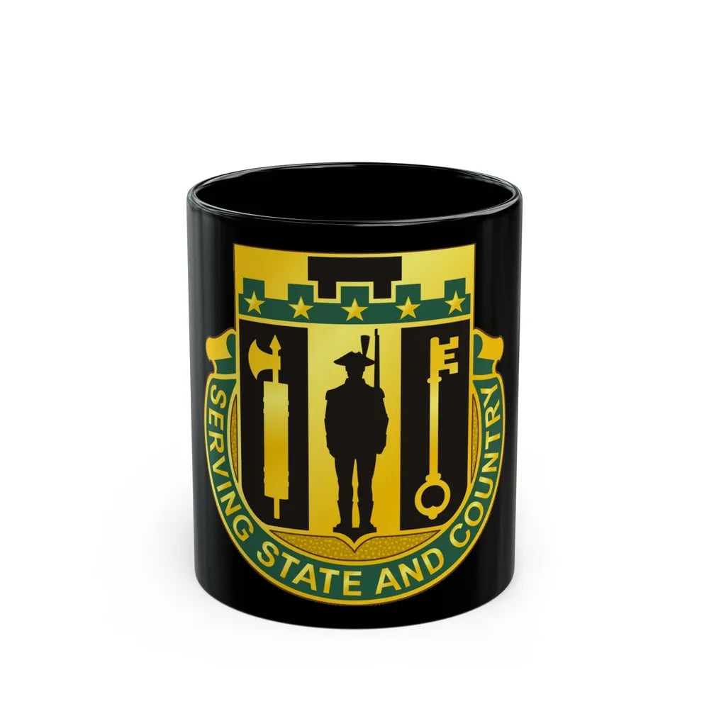 102 Military Police Battalion (U.S. Army) Black Coffee Mug-11oz-Go Mug Yourself