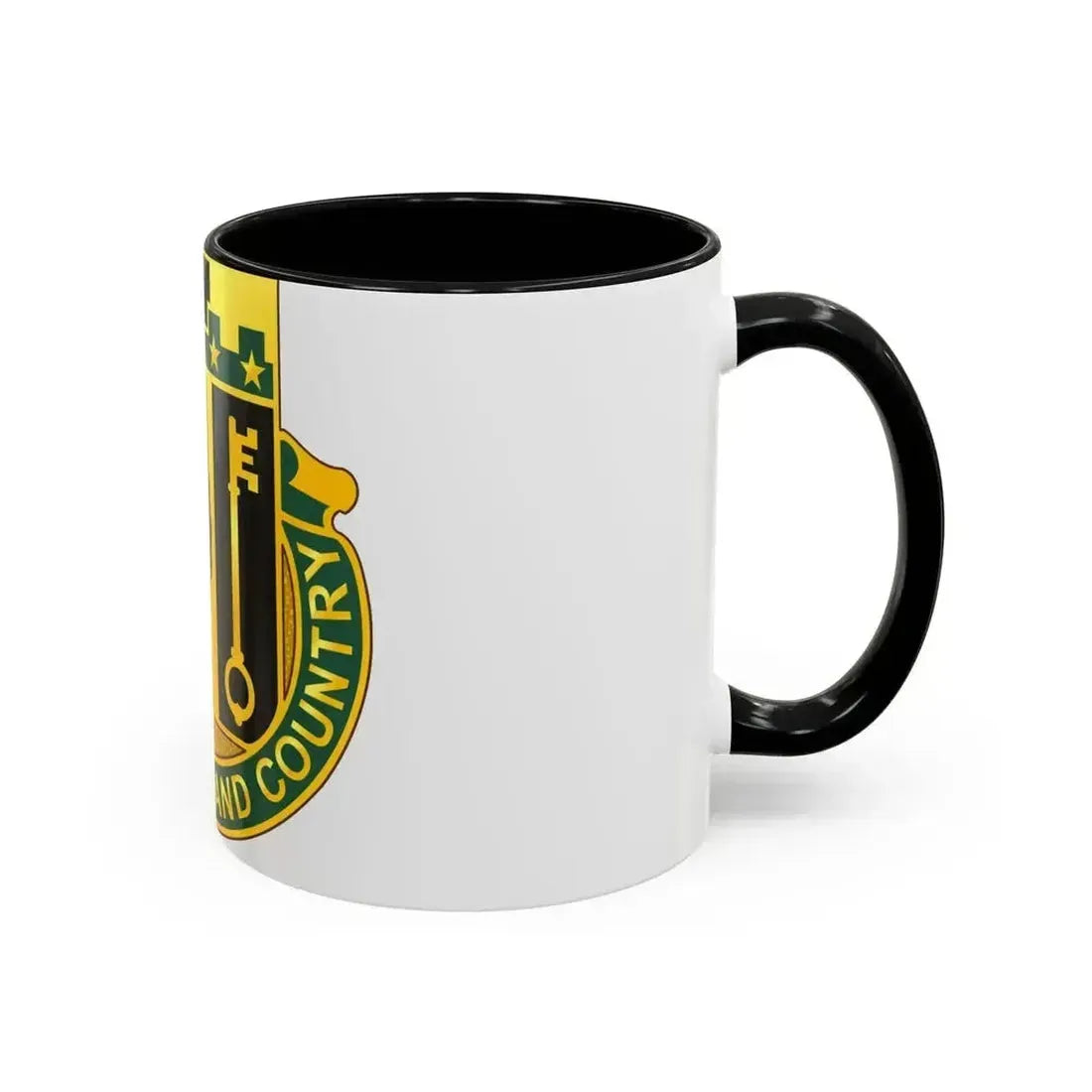 102 Military Police Battalion (U.S. Army) Accent Coffee Mug - Go Mug Yourself