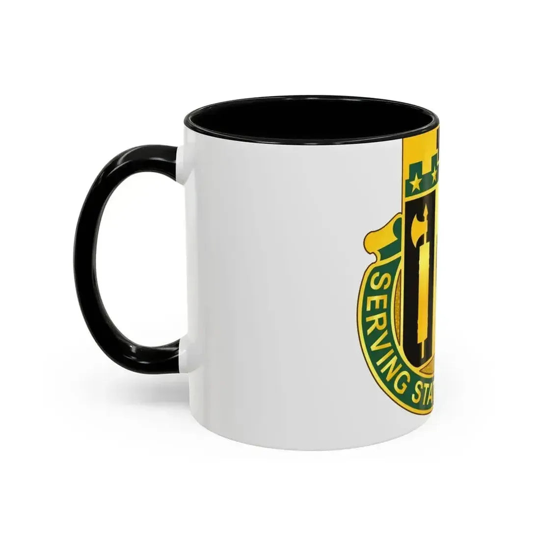 102 Military Police Battalion (U.S. Army) Accent Coffee Mug - Go Mug Yourself