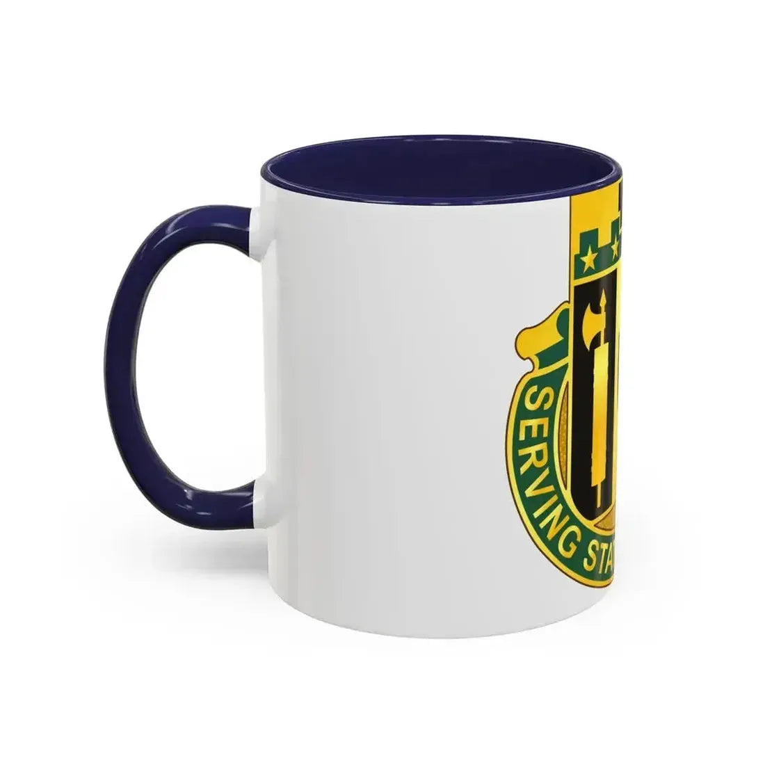 102 Military Police Battalion (U.S. Army) Accent Coffee Mug - Go Mug Yourself