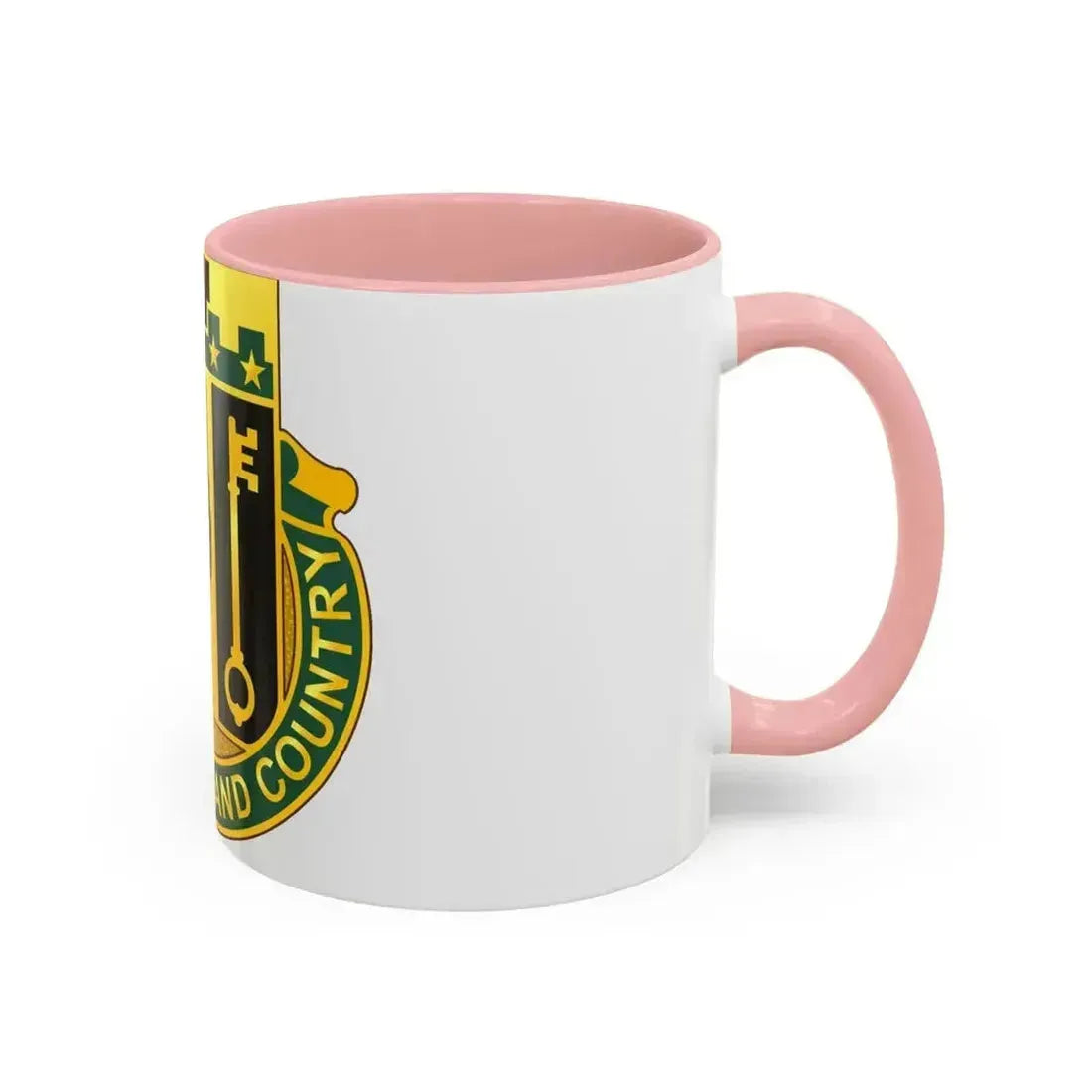 102 Military Police Battalion (U.S. Army) Accent Coffee Mug - Go Mug Yourself