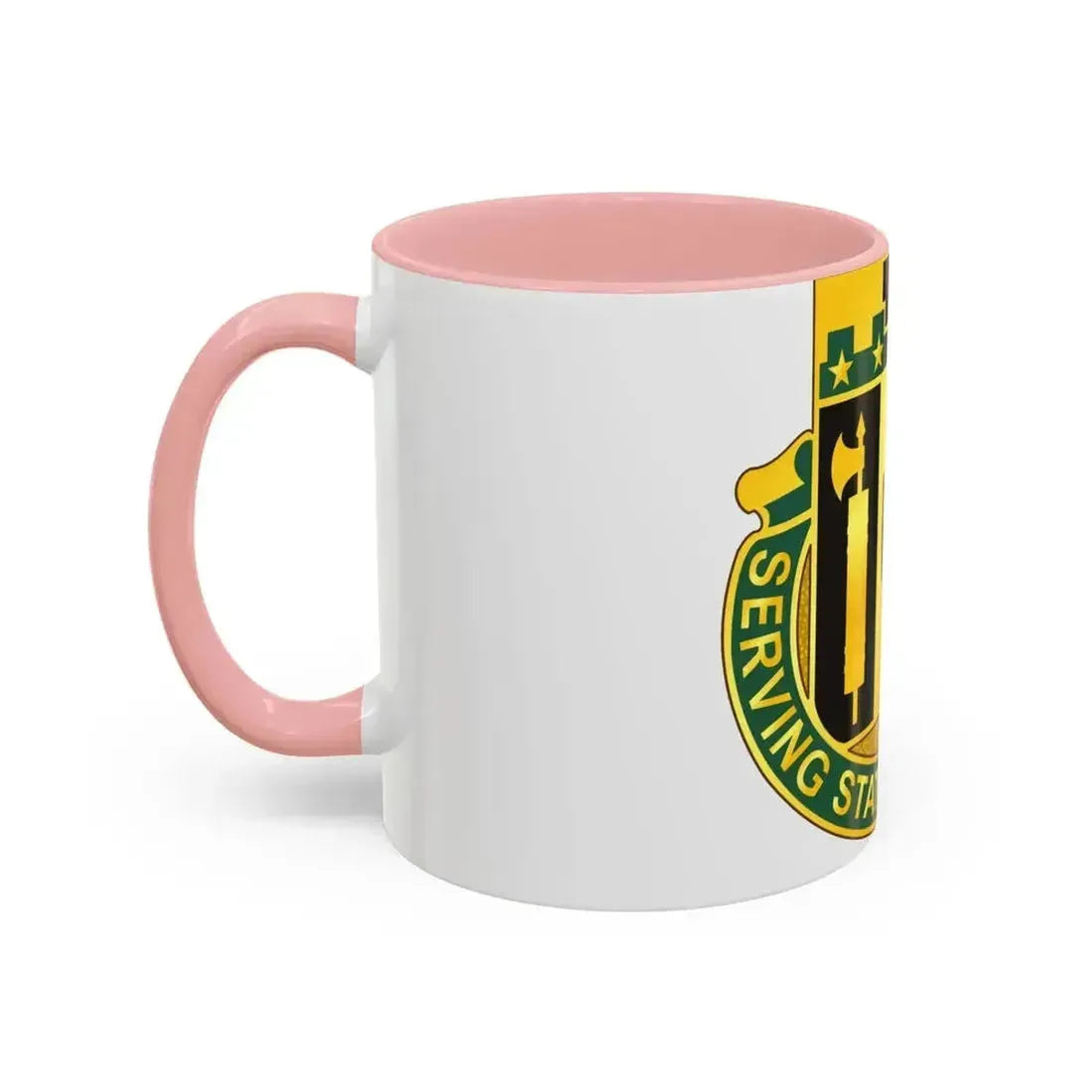 102 Military Police Battalion (U.S. Army) Accent Coffee Mug - Go Mug Yourself