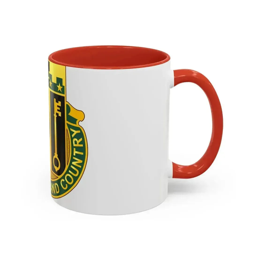 102 Military Police Battalion (U.S. Army) Accent Coffee Mug - Go Mug Yourself