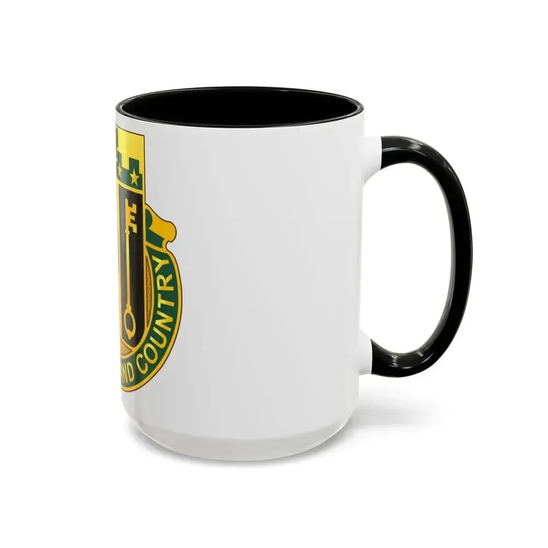 102 Military Police Battalion (U.S. Army) Accent Coffee Mug - Go Mug Yourself