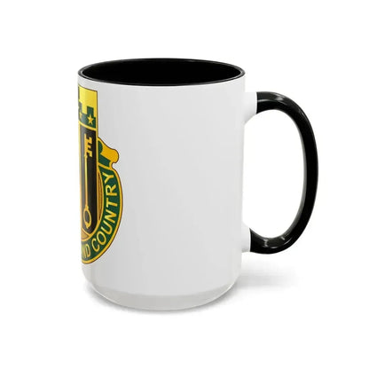 102 Military Police Battalion (U.S. Army) Accent Coffee Mug - Go Mug Yourself
