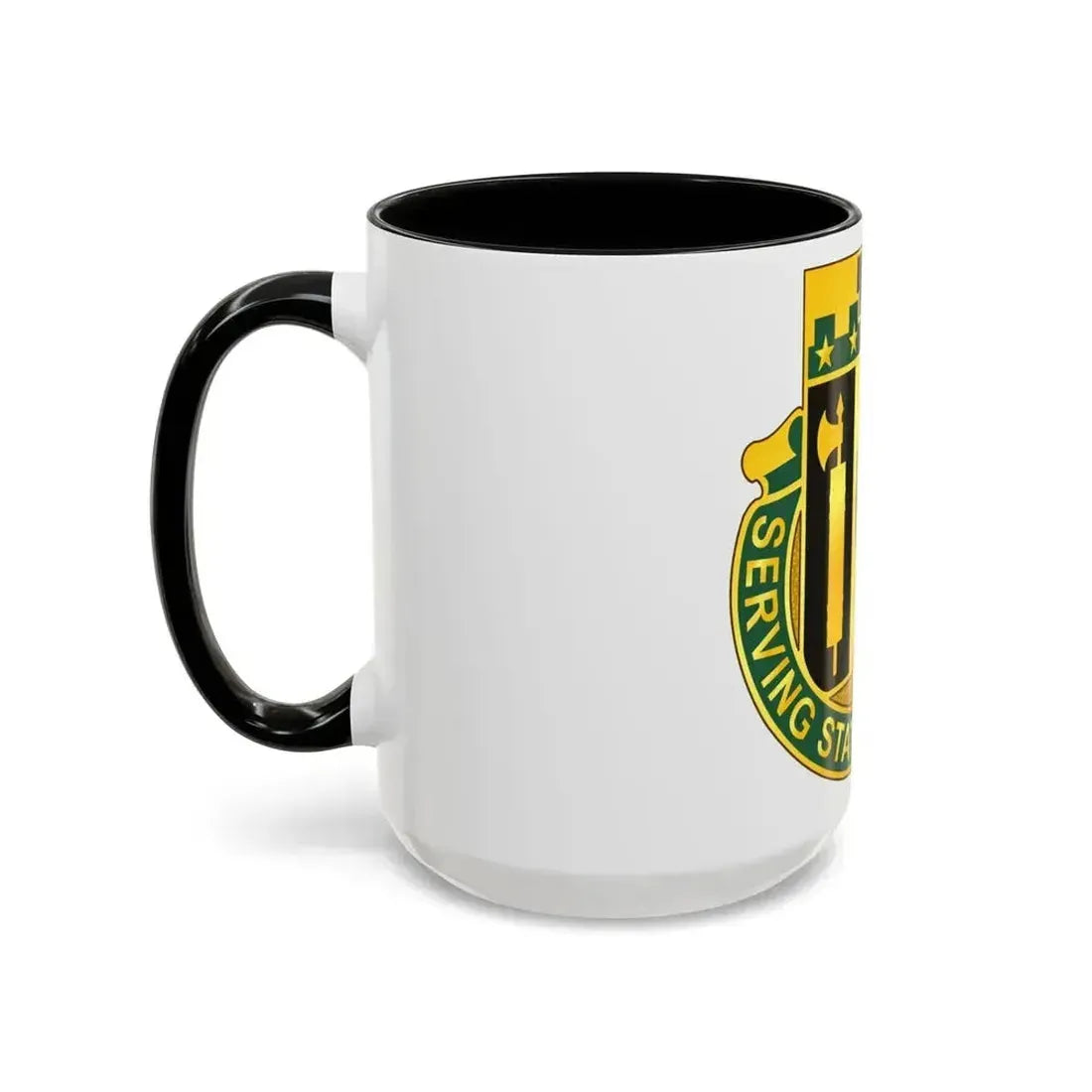 102 Military Police Battalion (U.S. Army) Accent Coffee Mug - Go Mug Yourself