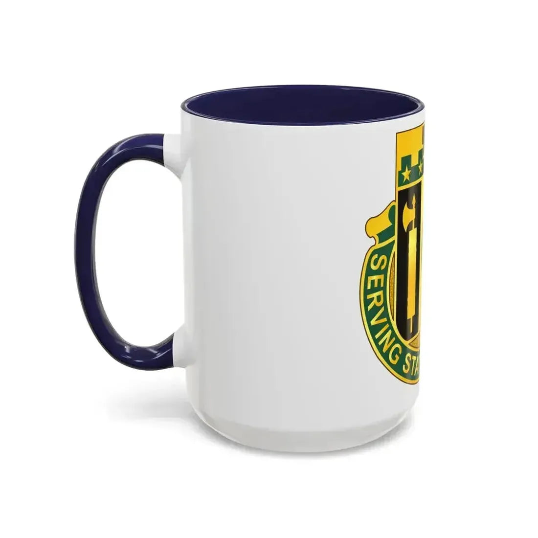 102 Military Police Battalion (U.S. Army) Accent Coffee Mug - Go Mug Yourself