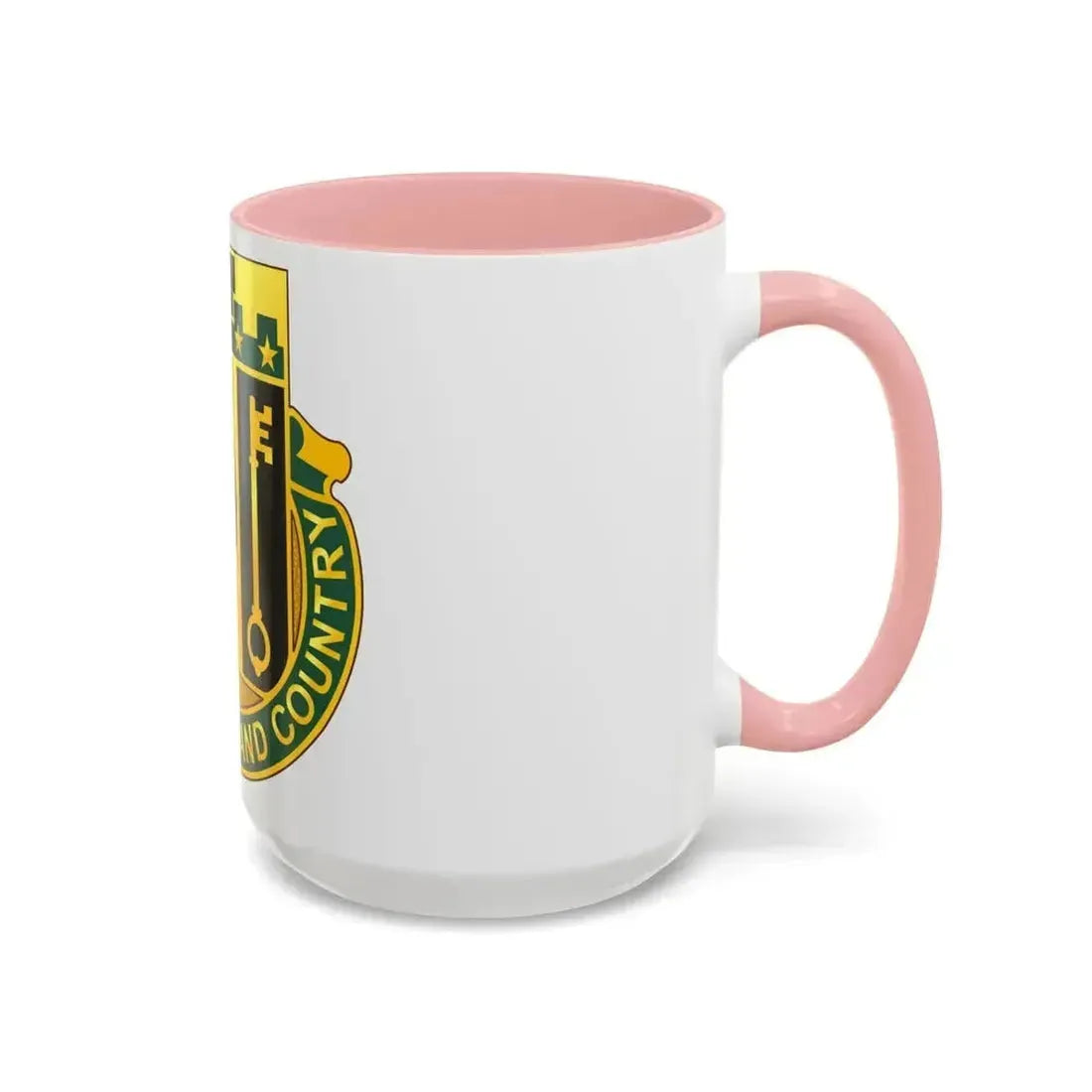 102 Military Police Battalion (U.S. Army) Accent Coffee Mug - Go Mug Yourself