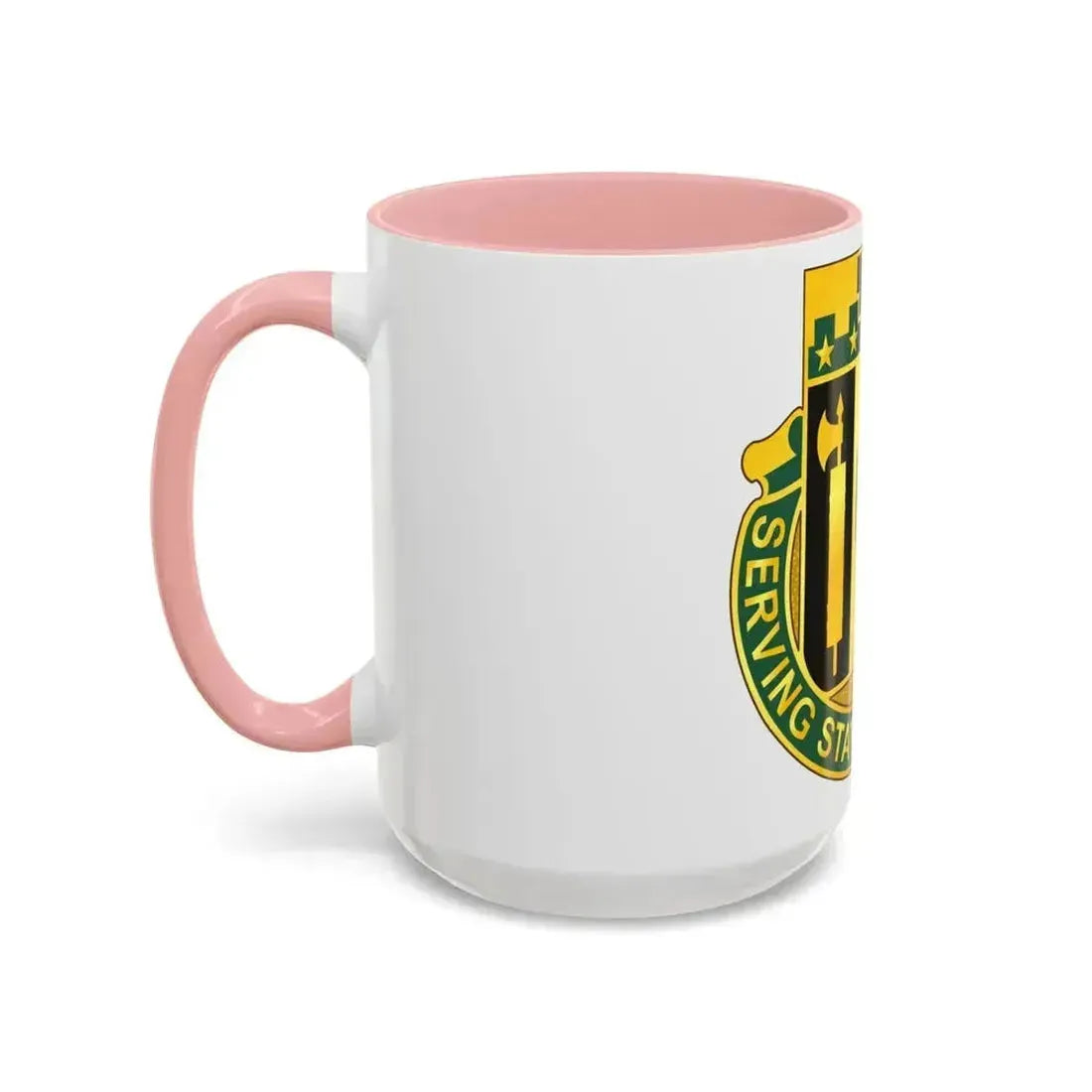 102 Military Police Battalion (U.S. Army) Accent Coffee Mug - Go Mug Yourself