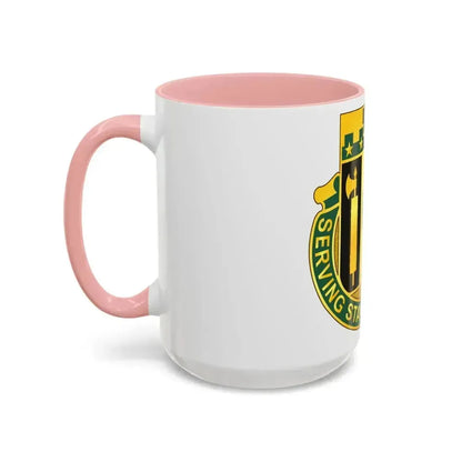 102 Military Police Battalion (U.S. Army) Accent Coffee Mug - Go Mug Yourself
