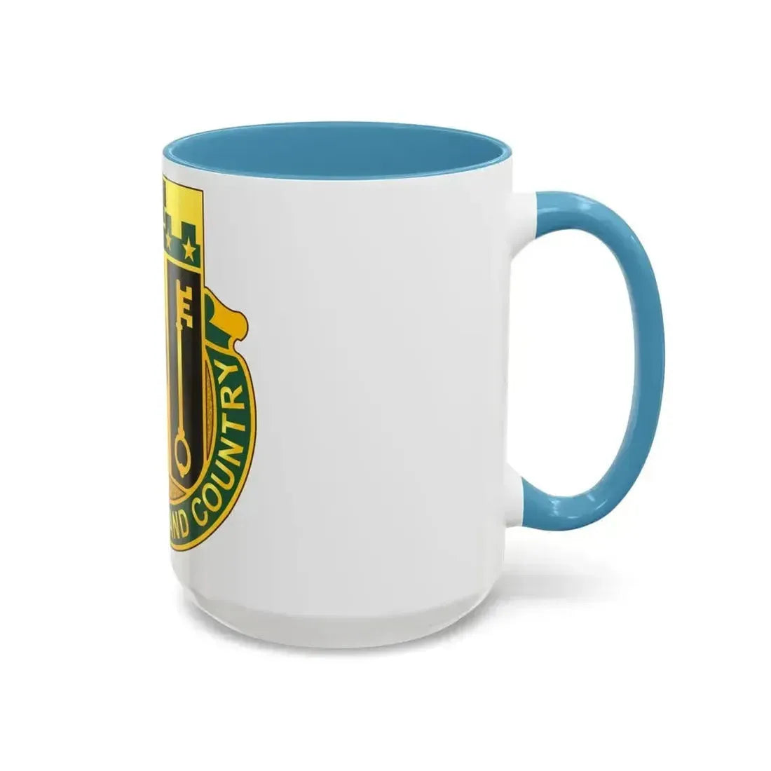 102 Military Police Battalion (U.S. Army) Accent Coffee Mug - Go Mug Yourself