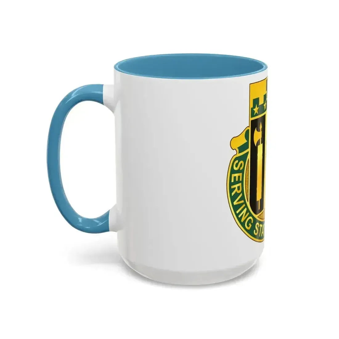 102 Military Police Battalion (U.S. Army) Accent Coffee Mug - Go Mug Yourself