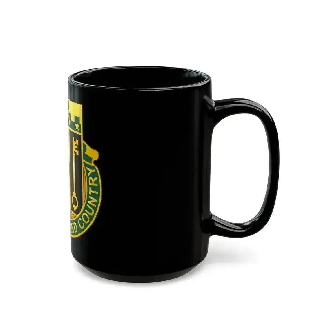 102 Military Police Battalion (U.S. Army) Black Coffee Mug - Go Mug Yourself