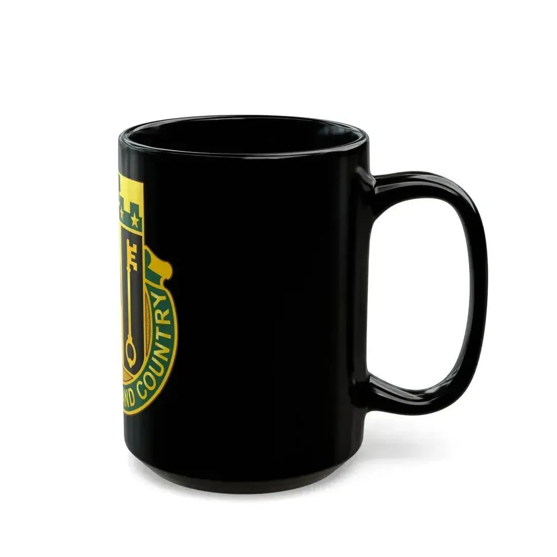 102 Military Police Battalion (U.S. Army) Black Coffee Mug - Go Mug Yourself