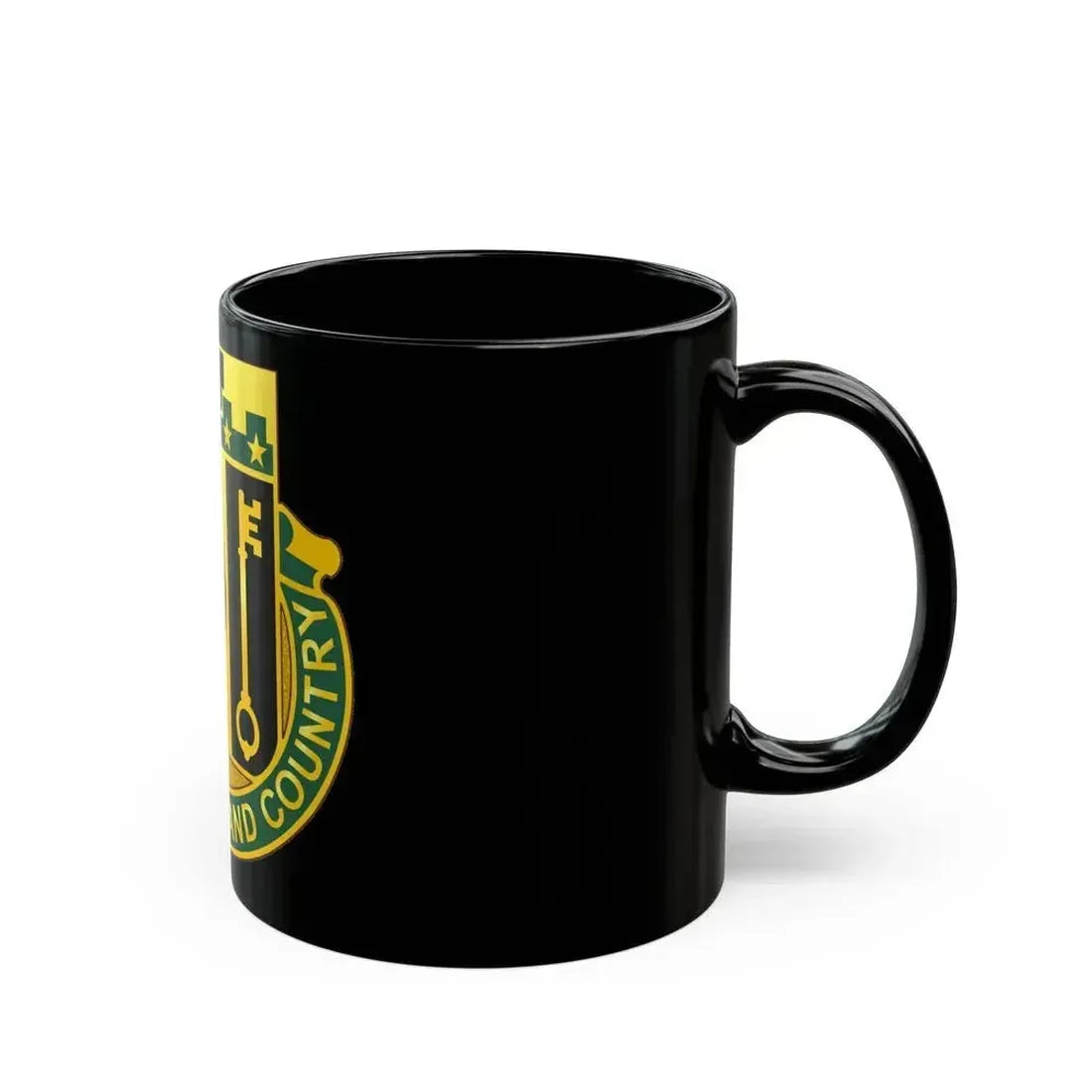 102 Military Police Battalion (U.S. Army) Black Coffee Mug - Go Mug Yourself