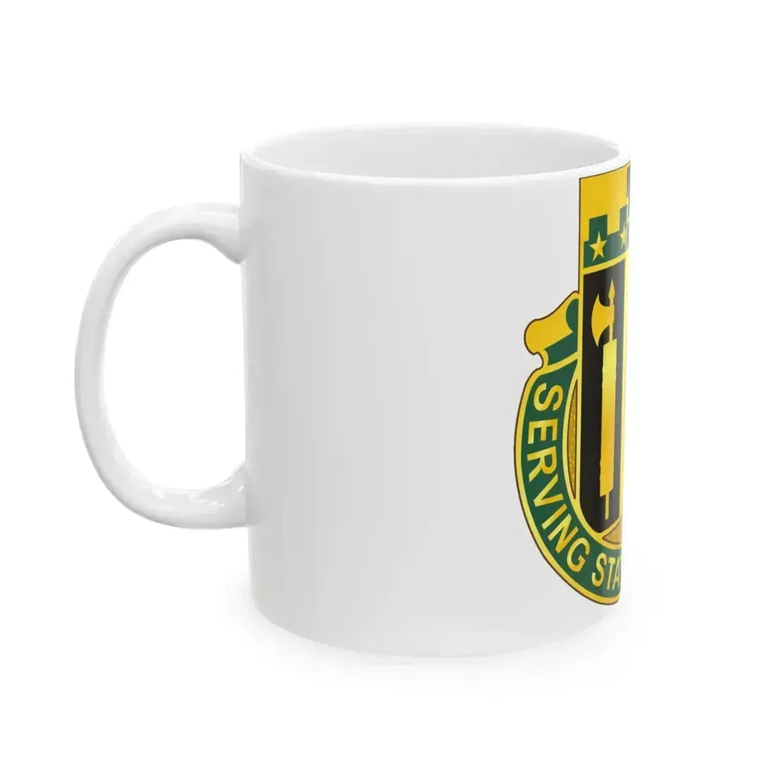 102 Military Police Battalion (U.S. Army) White Coffee Mug - Go Mug Yourself