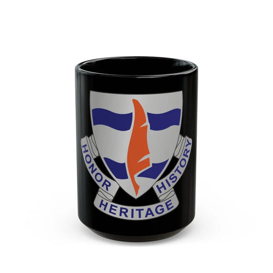 102 Signal Battalion (U.S. Army) Black Coffee Mug-15oz-Go Mug Yourself