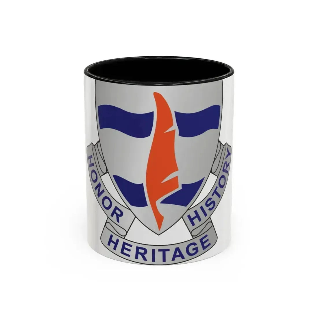 102 Signal Battalion (U.S. Army) Accent Coffee Mug 11oz Black - Go Mug Yourself