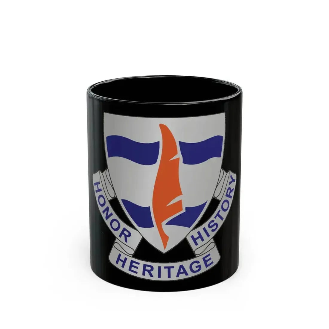 102 Signal Battalion (U.S. Army) Black Coffee Mug 11oz - Go Mug Yourself